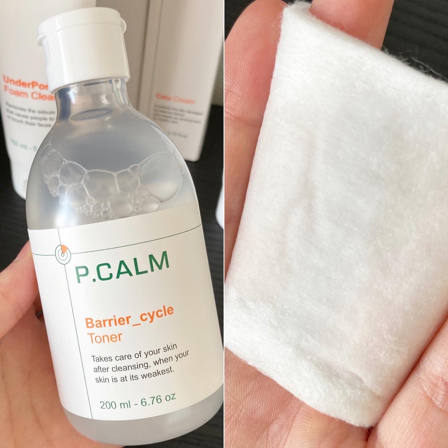 アンダーポアフォームクレンザー/P.CALM/洗顔フォームを使ったクチコミ(3枚目)