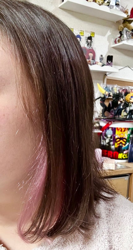 ディープリペア カスタムヘアオイル エクストラモイスト フレアピンクベリーの香り/ハニーク/ヘアオイルを使ったクチコミ(8枚目)