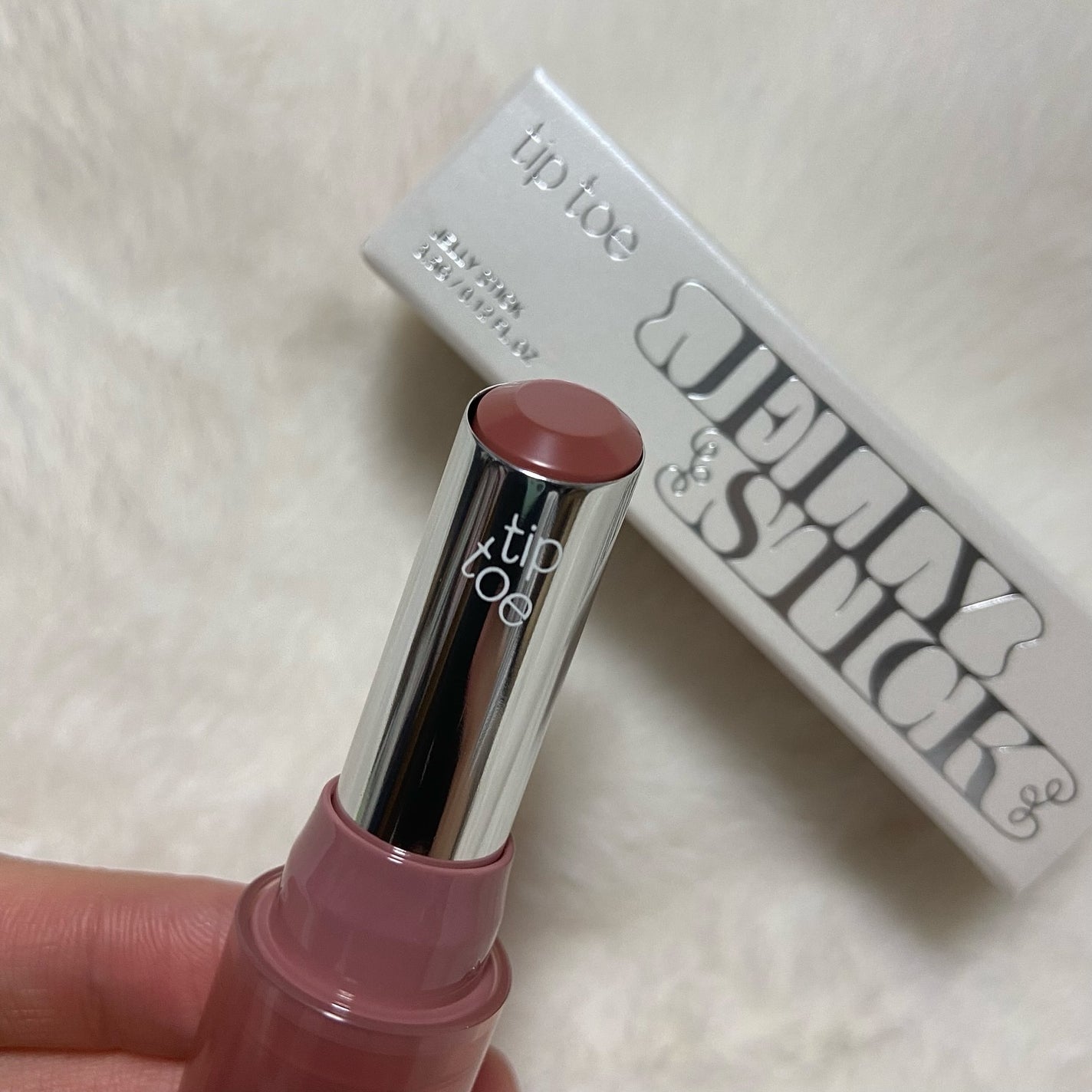ジェリースティック/tiptoe/口紅を使ったクチコミ(6枚目)