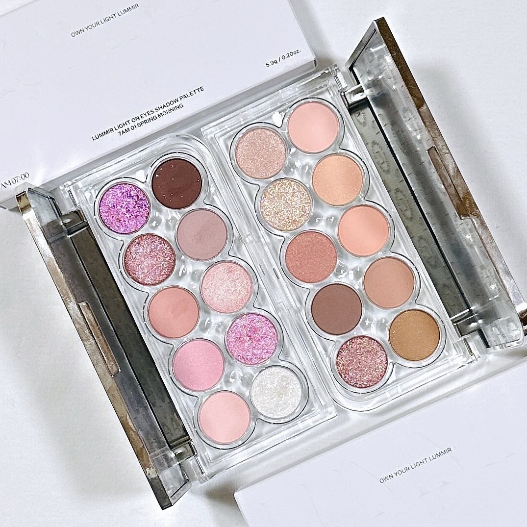 ライトオンアイズシャドウパレット/ルミル/アイシャドウパレットを使ったクチコミ(2枚目)