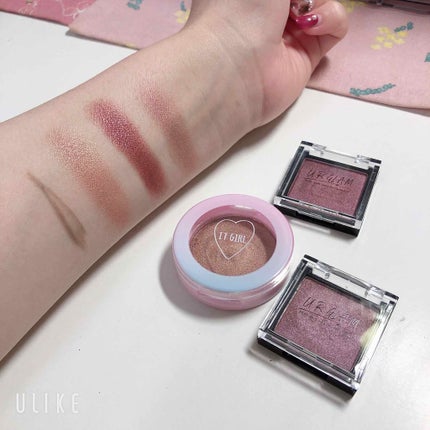 UR GLAM POWDER EYESHADOW/U R GLAM/単色アイシャドウを使ったクチコミ(3枚目)