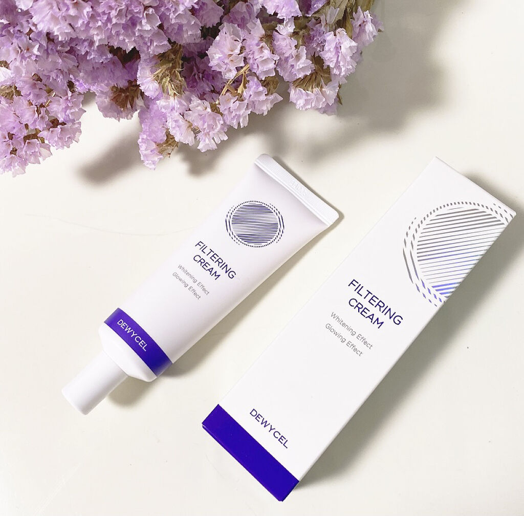 フィルタリングクリーム/DEWYCEL/日焼け止めクリームを使ったクチコミ（1枚目）