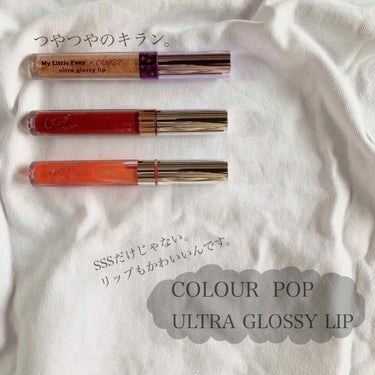 ColourPop Ultra Glossy Lipのクチコミ「◎COLOUR  POP  ULTRA GLOSSY LIP  $7.00
☞FLUTTER .....」（1枚目）