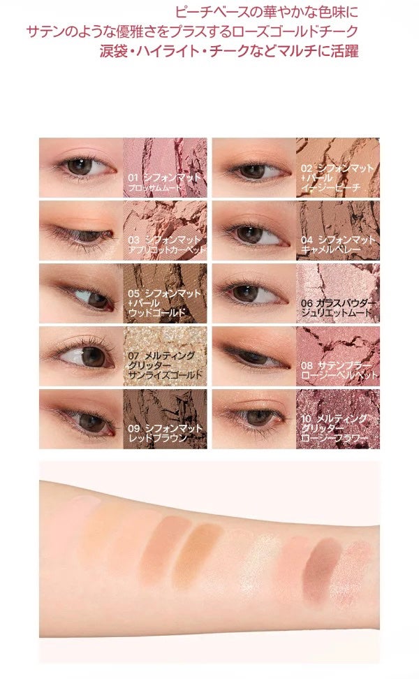 ライトオンアイズシャドウパレット/ルミル/アイシャドウパレットを使ったクチコミ(7枚目)