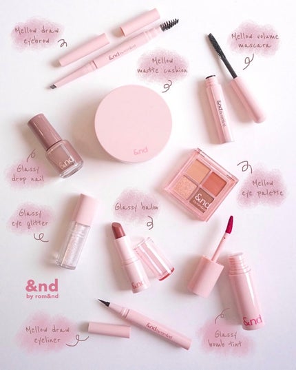 アンドバイロムアンド グラッシーバーム/&nd by rom&nd/口紅を使ったクチコミ(1枚目)