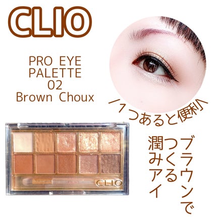 プロ アイ パレット/CLIO/アイシャドウパレットを使ったクチコミ(1枚目)