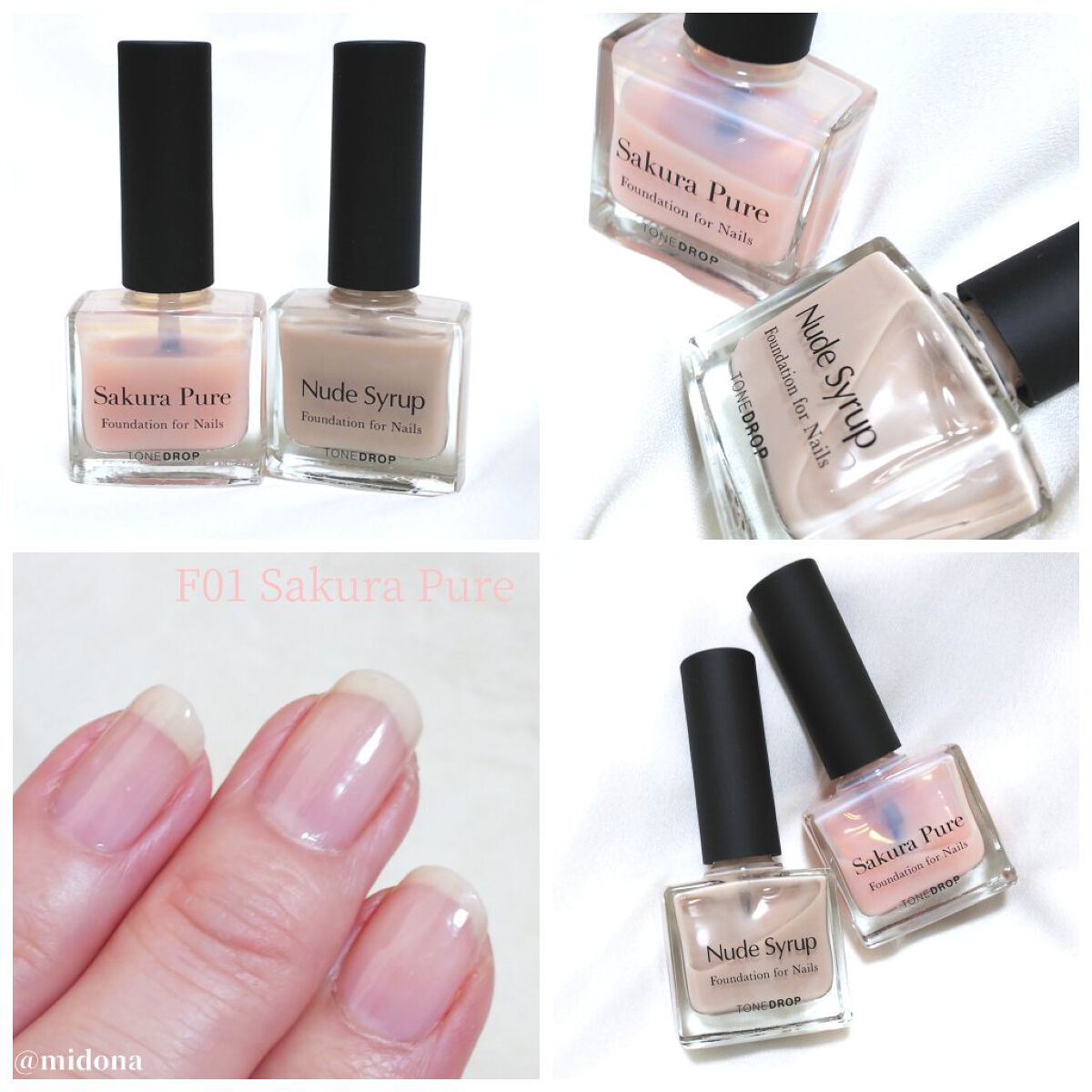 ファンデーション for Nails by トーンドロップ/D-UP/マニキュアを使ったクチコミ（2枚目）