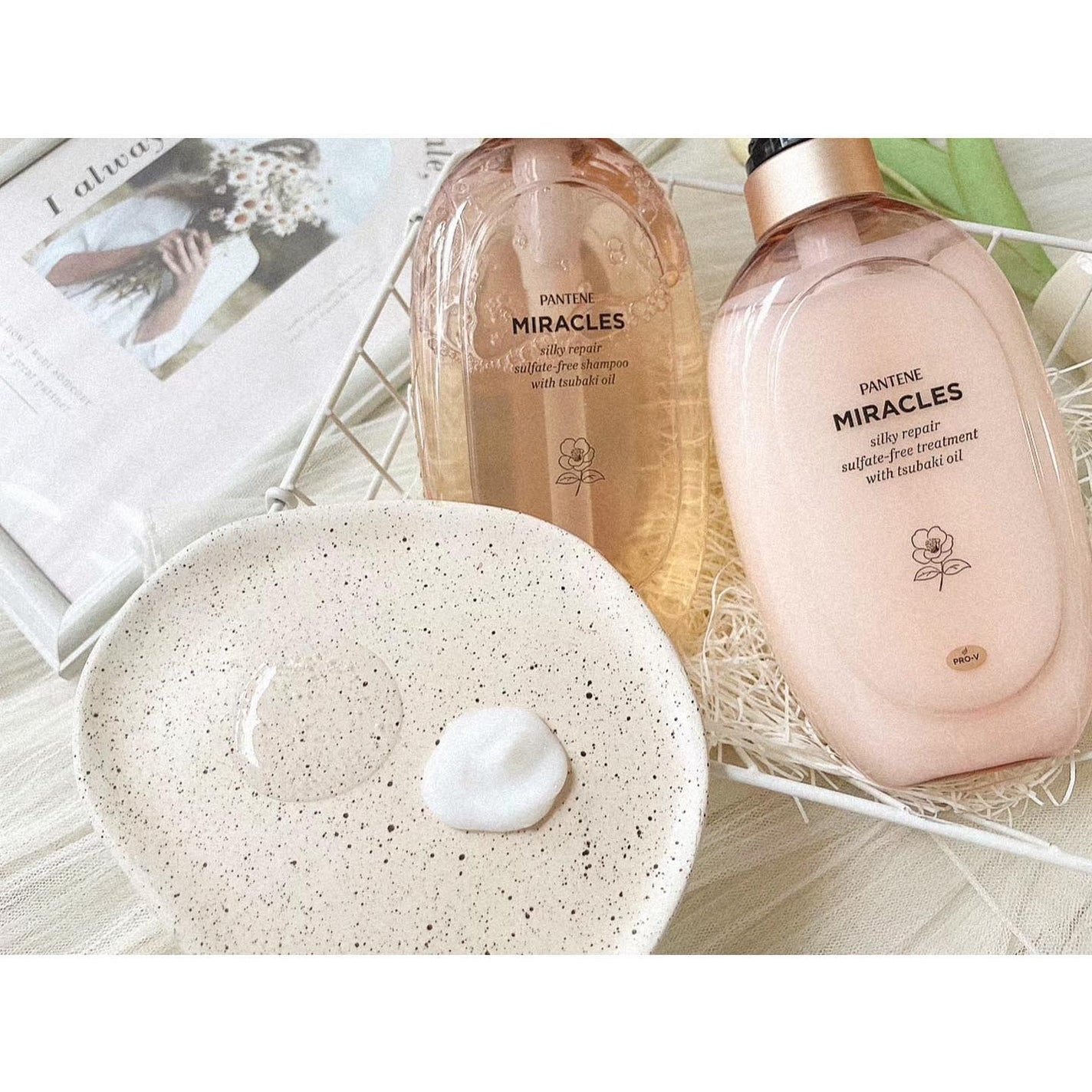 ミラクルズ サルフェート無添加&ジェントルリペア ボンドリペア シャンプー/トリートメント/パンテーン/市販シャンプーを使ったクチコミ(2枚目)