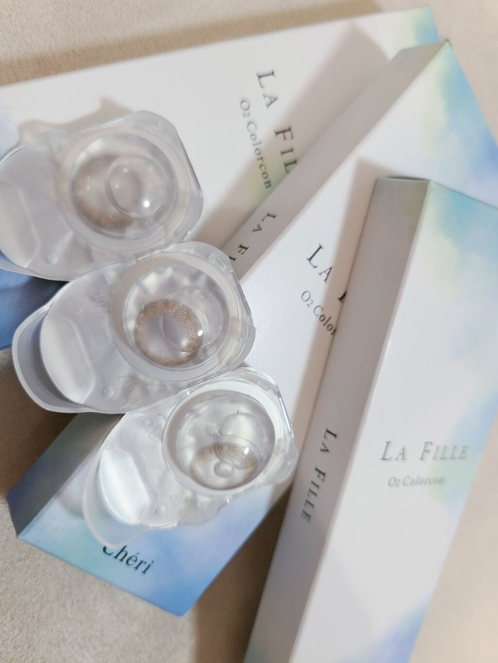 LA FILLE (ラ・フィーユ)/LA FILLE/カラーコンタクトレンズを使ったクチコミ(1枚目)