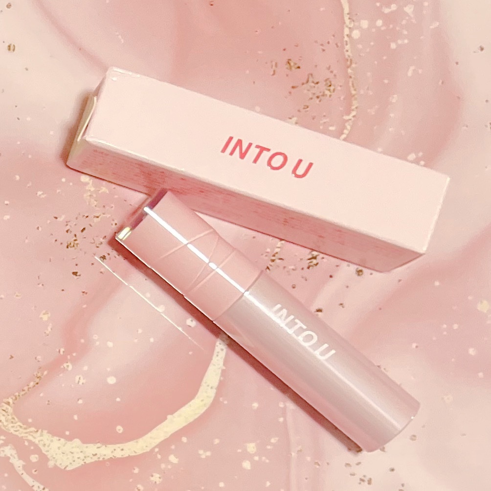 ジューシーパンピンググロス/INTO U/リップグロスを使ったクチコミ（1枚目）
