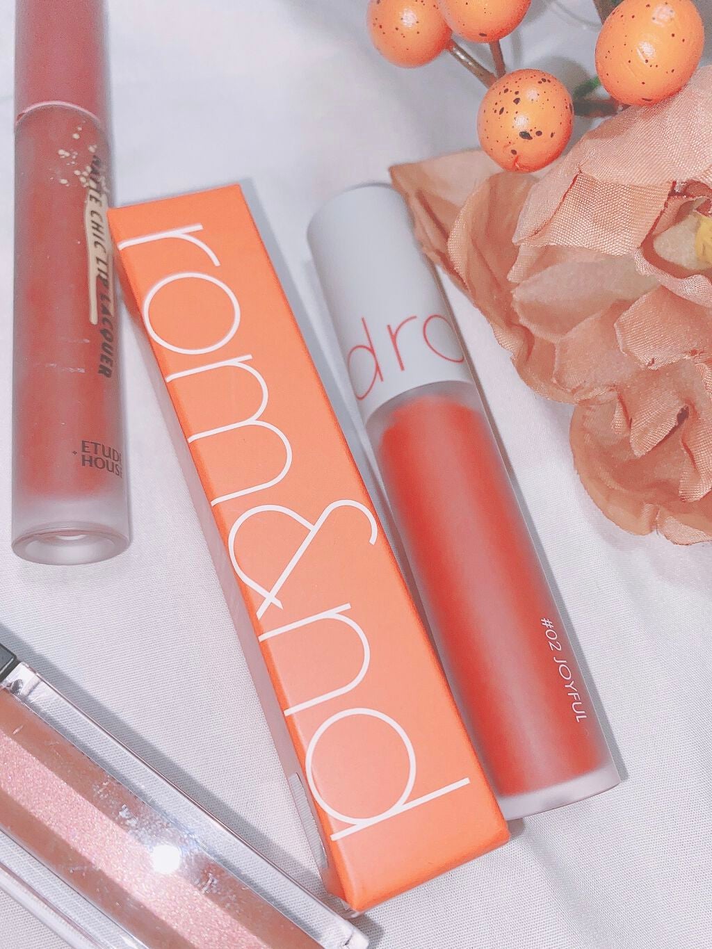 ゼロベルベットティント/rom&nd/リップティントを使ったクチコミ(1枚目)