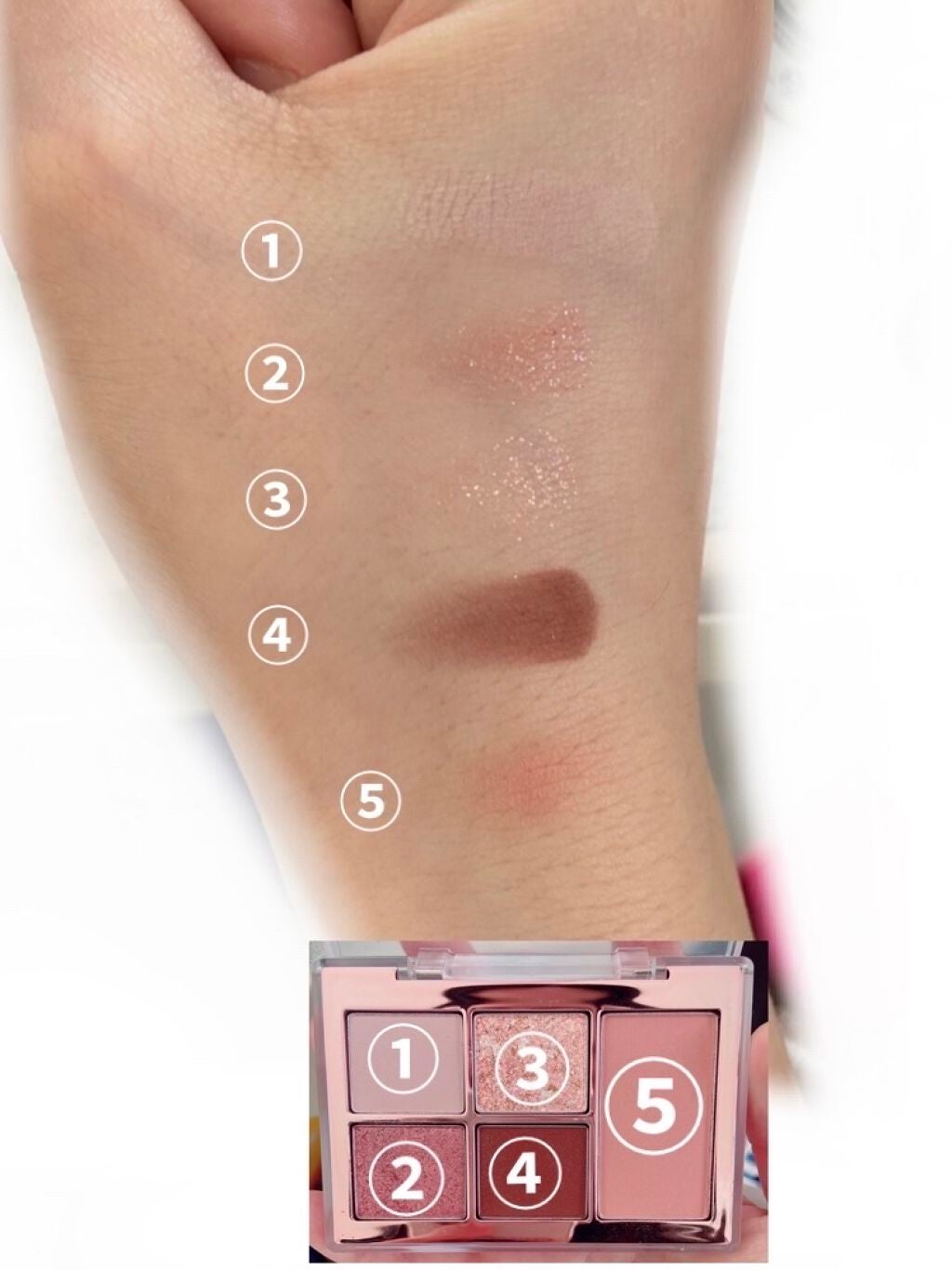 MISSHA イージー フィルター シャドウパレット/MISSHA/アイシャドウパレットを使ったクチコミ(2枚目)