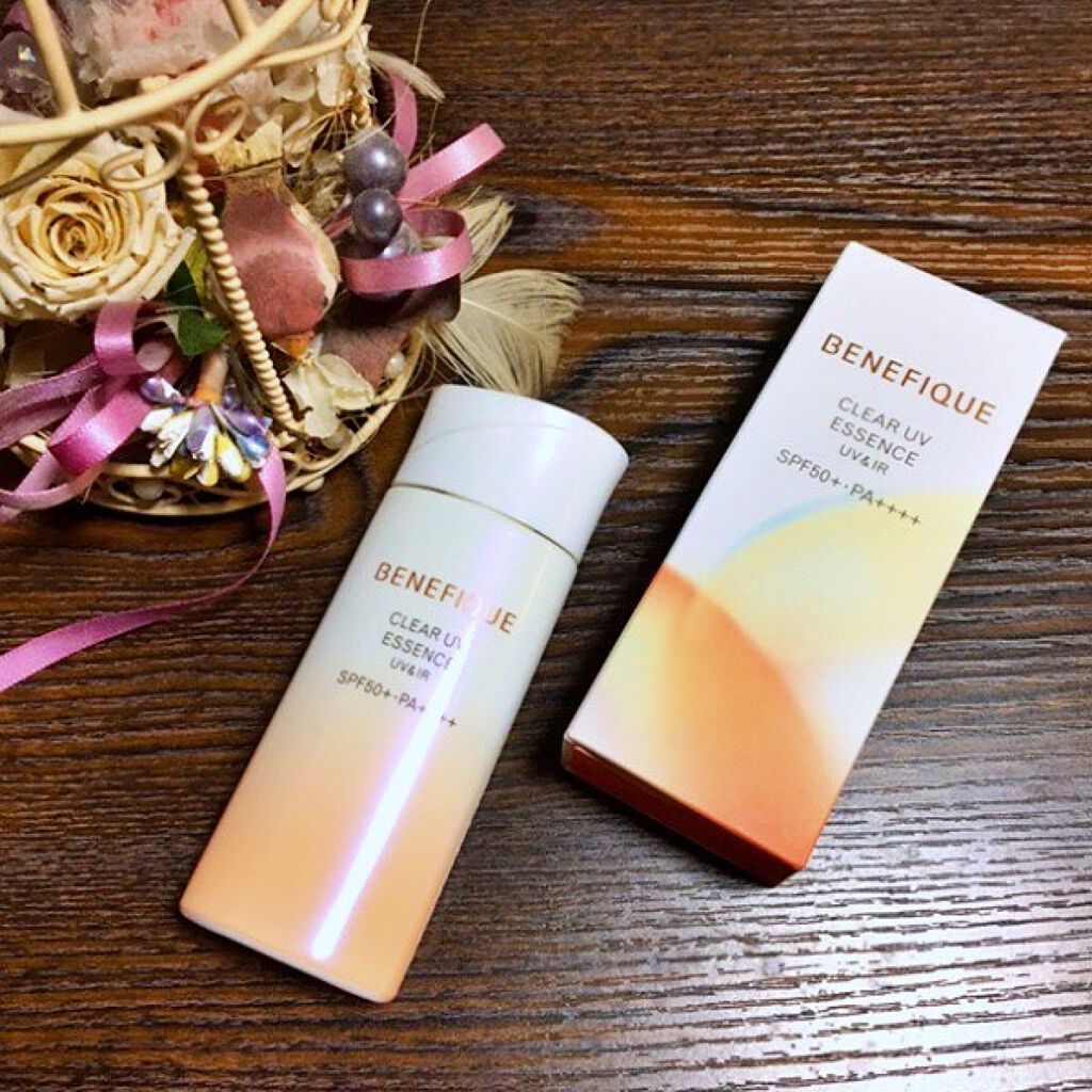 ベネフィーク クリア UV エッセンス（ＵＶ＆ＩＲ）/BENEFIQUE/日焼け止めローションを使ったクチコミ（1枚目）