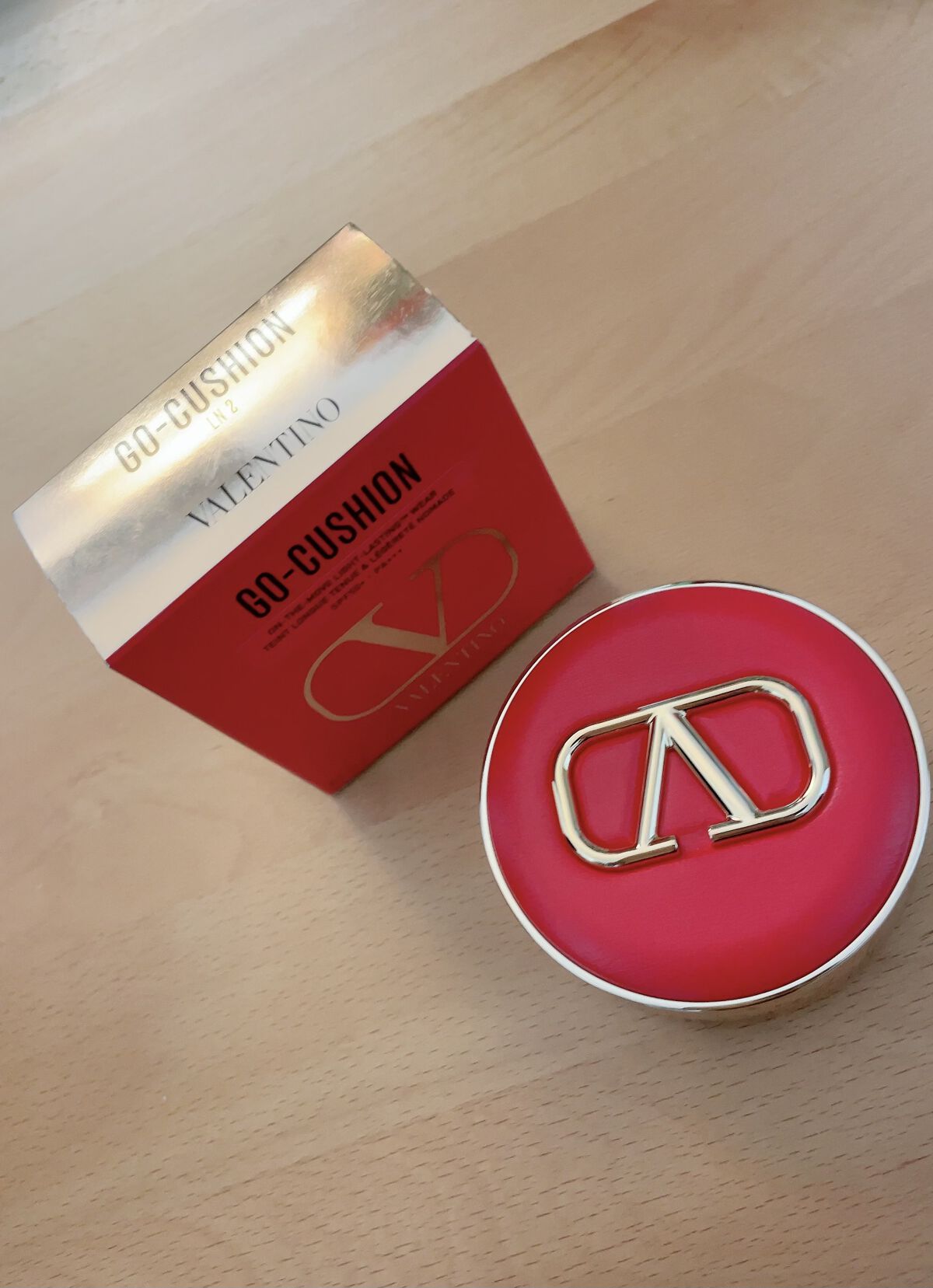 GO クッション/ヴァレンティノ ビューティ/クッションファンデーションを使ったクチコミ（1枚目）