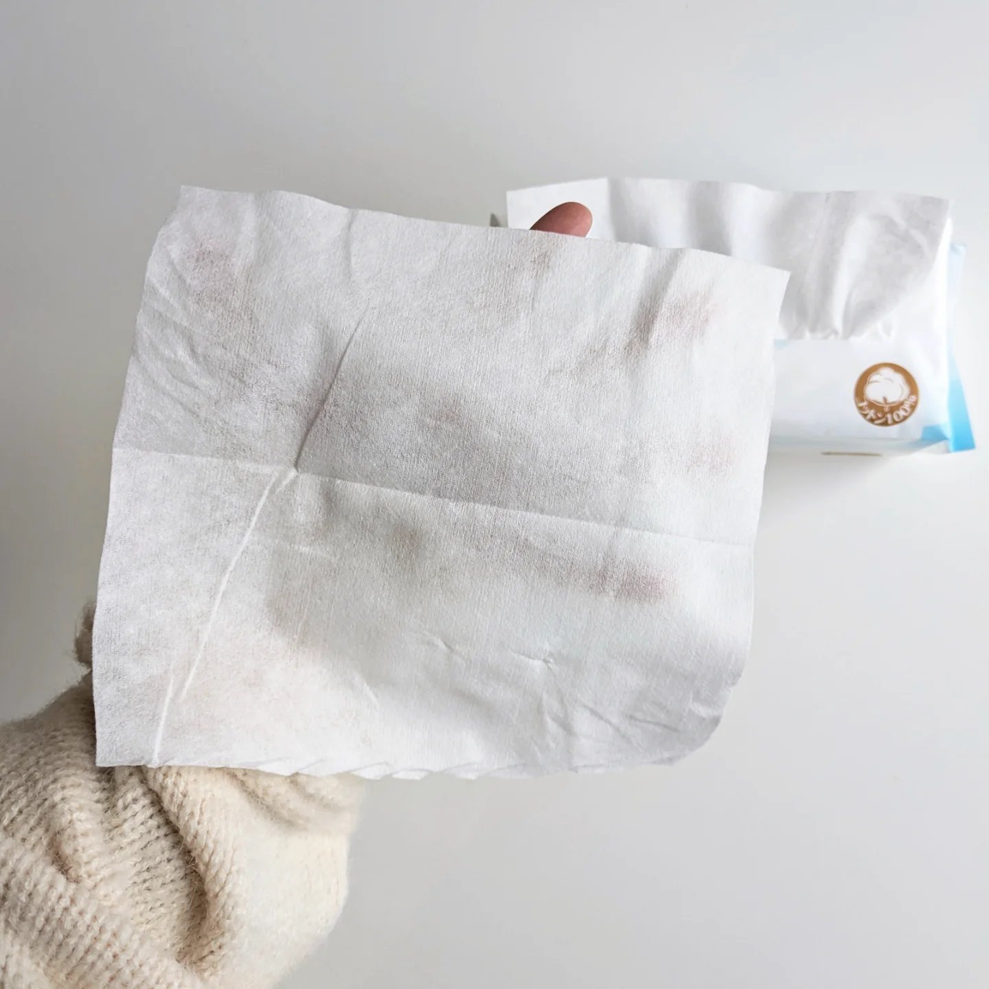 スキンコットンタオル100/ITO/クレンジングタオルを使ったクチコミ（3枚目）