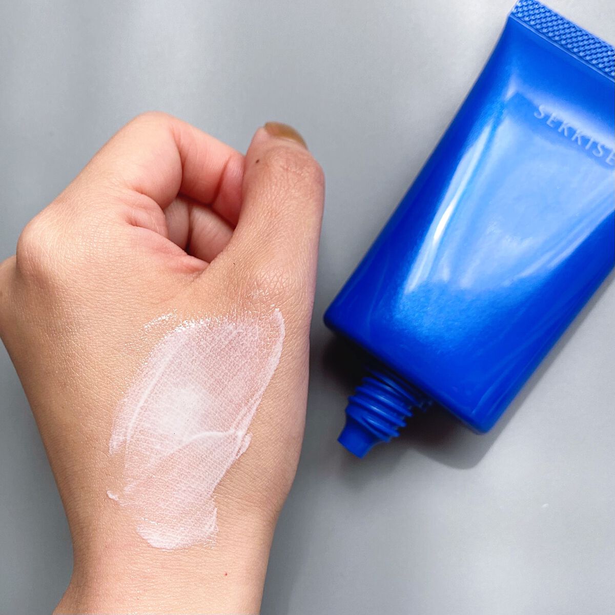 クリアウェルネス ＵＶエッセンスジェル/雪肌精/日焼け止めジェルを使ったクチコミ（2枚目）