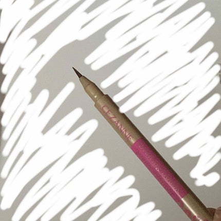 描くふたえアイライナー/CEZANNE/リキッドアイライナーを使ったクチコミ(1枚目)