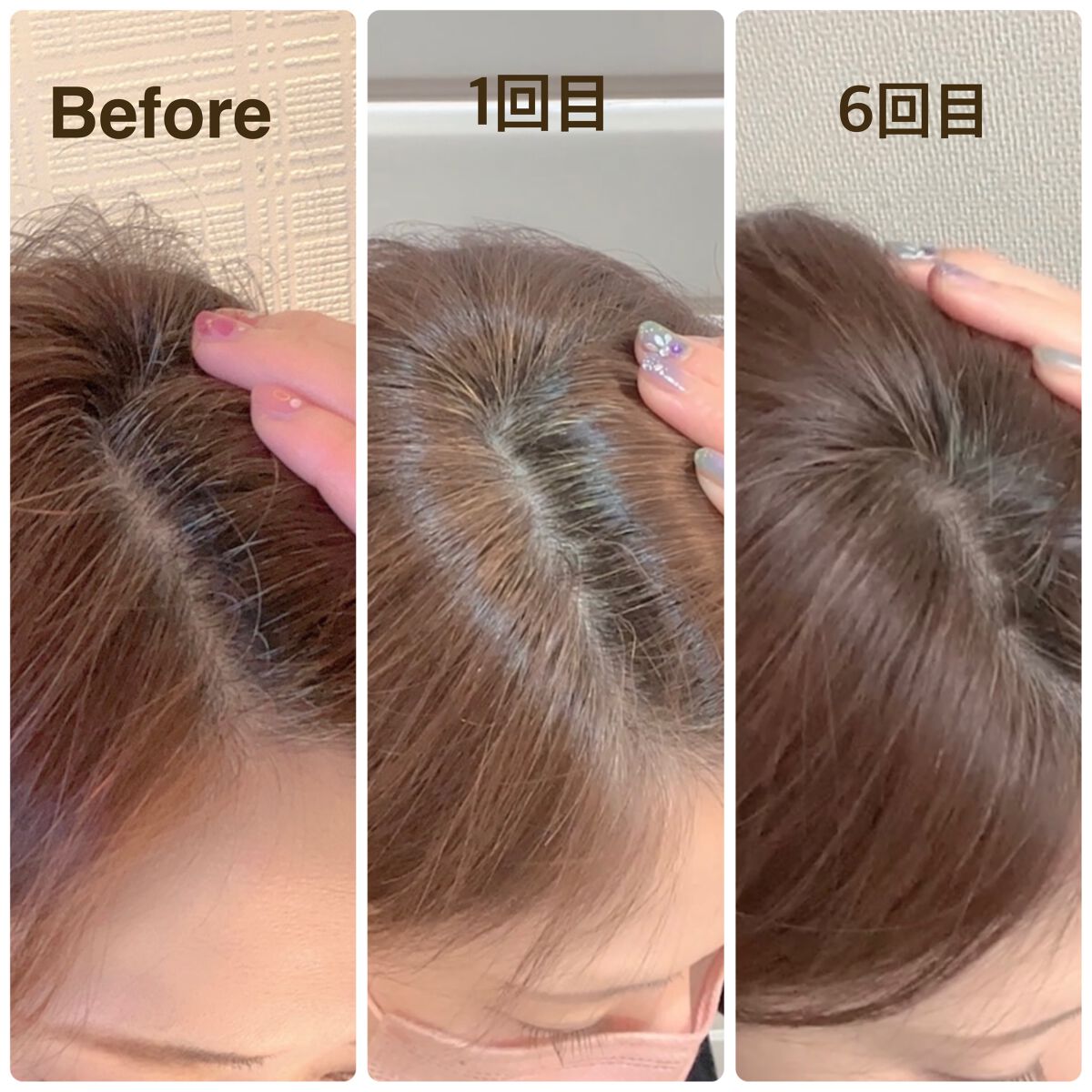 ヘアカラートリートメント/ヴァーナル/ヘアカラーを使ったクチコミ(3枚目)