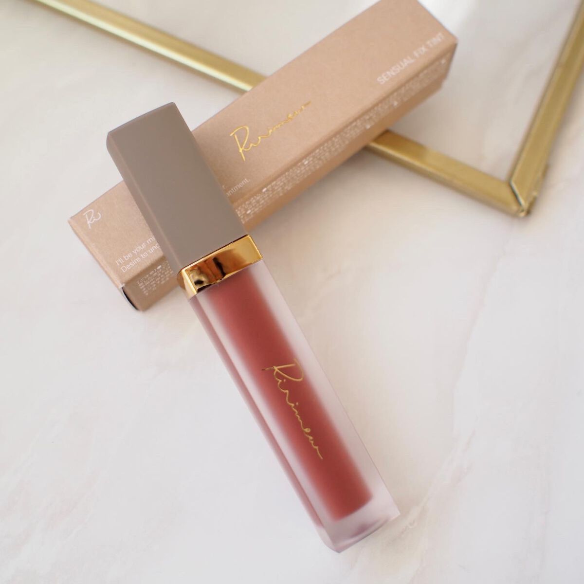 センシュアルフィックスティント/Ririmew/リップティントを使ったクチコミ(5枚目)