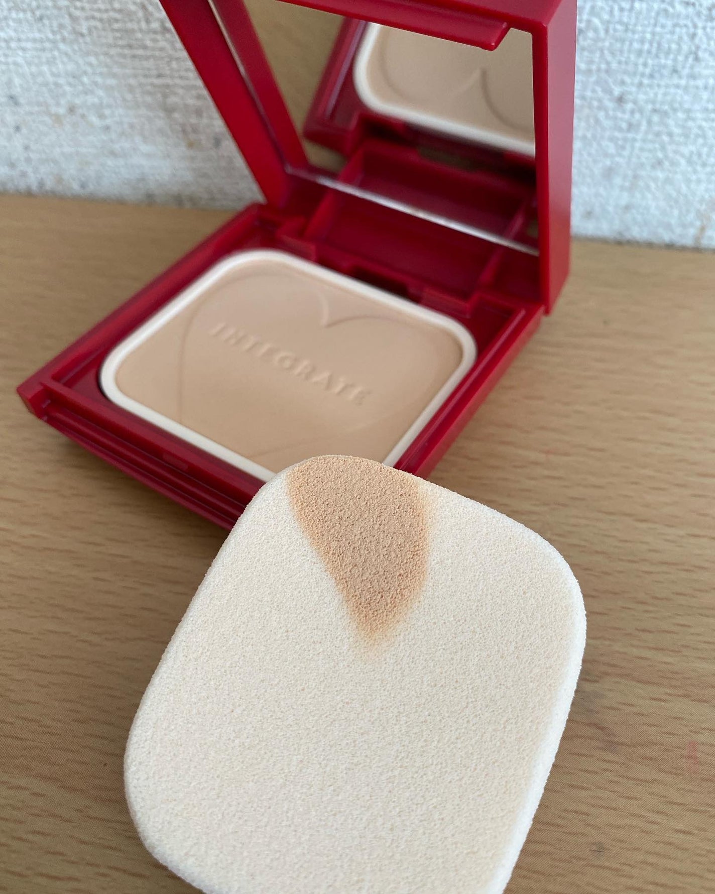 プロフィニッシュファンデーション/インテグレート/パウダーファンデーションを使ったクチコミ(3枚目)