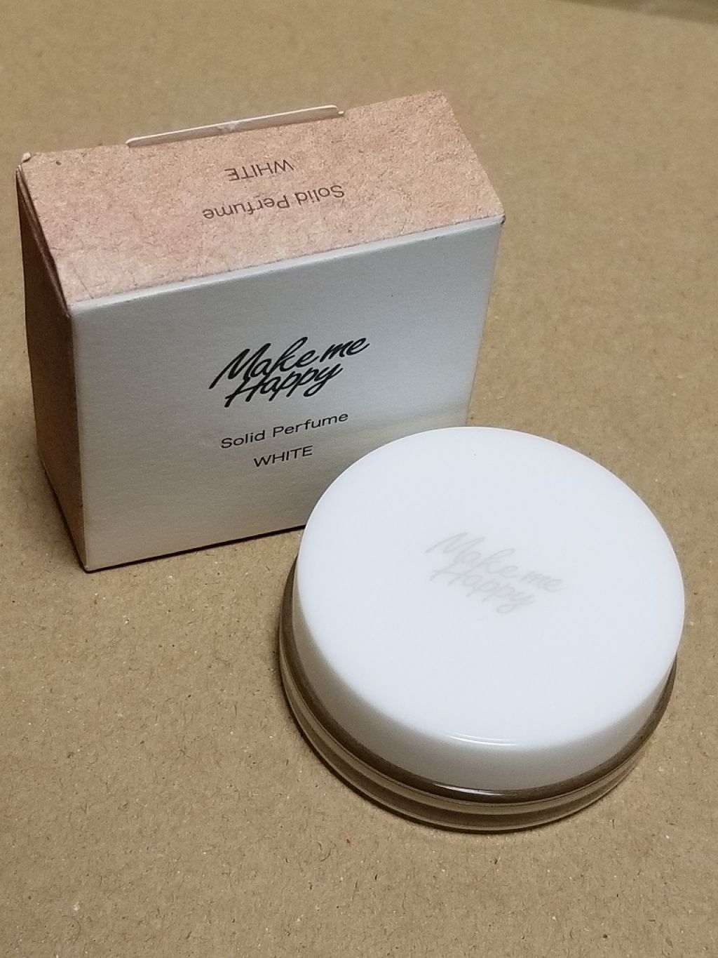 メイクミーハッピー ソリッドパフューム WHITE/キャンメイク/練り香水を使ったクチコミ(1枚目)