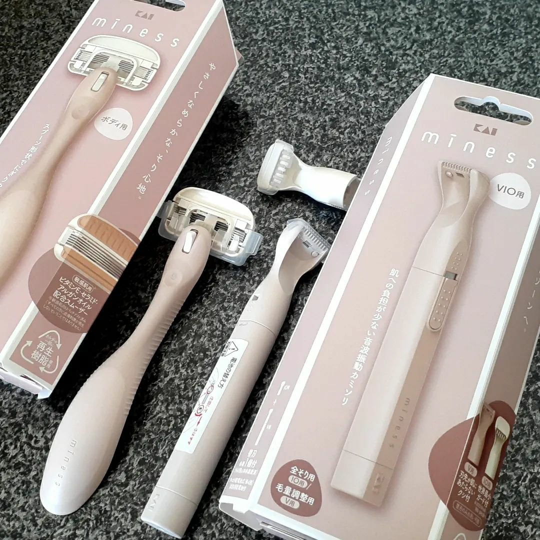 miness VIOデリケートゾーン用カミソリ/貝印/シェーバーを使ったクチコミ（1枚目）