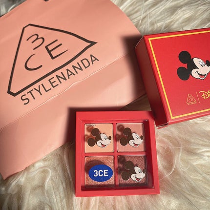 3CE ミニ マルチアイカラーパレット サイドバイサイド (3CE ミニ マルチアイカラーパレット D)/3CE/アイシャドウパレットを使ったクチコミ(2枚目)