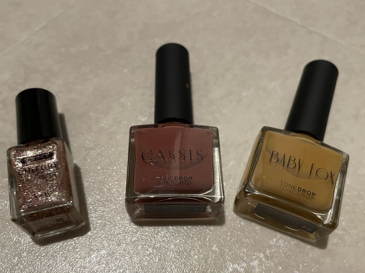 ネイル エナメル 細筆タイプ/ちふれ/マニキュアを使ったクチコミ（2枚目）