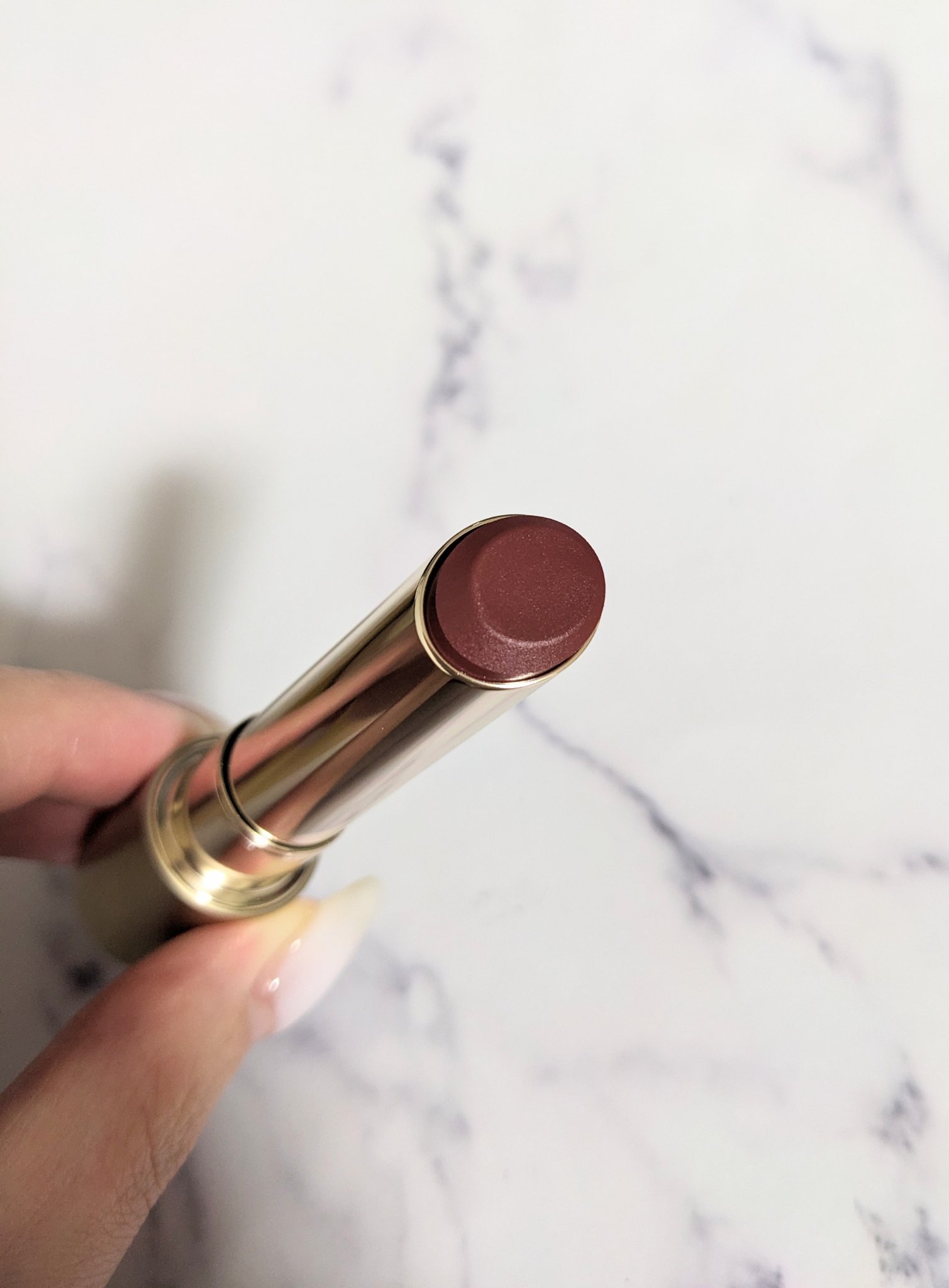 RMK デューイーメルト リップカラー 09 プランプ プラム/RMK/口紅を使ったクチコミ（2枚目）