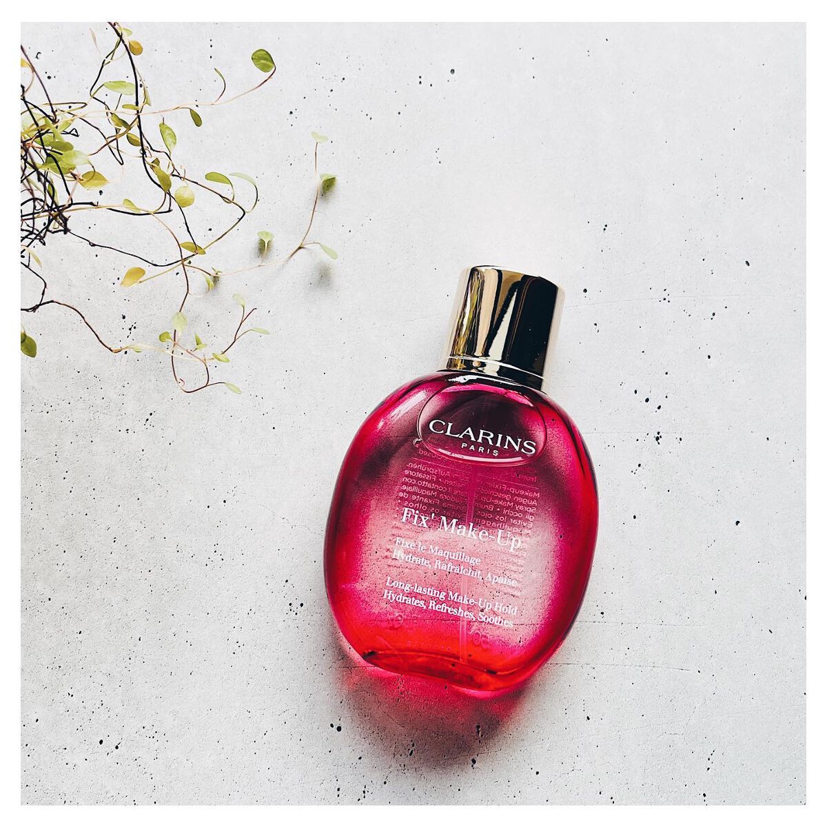 フィックス メイクアップ/CLARINS/ミスト状化粧水を使ったクチコミ(1枚目)