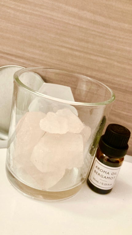 ストーンディフューザー ローズクォーツ ベルガモット(ミッキーマウス)D100/DAISO/その他を使ったクチコミ(1枚目)