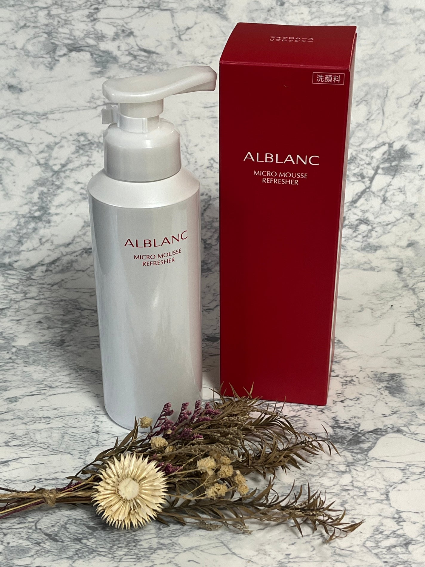 マイクロムース リフレッシャー/ALBLANC/泡洗顔を使ったクチコミ(1枚目)