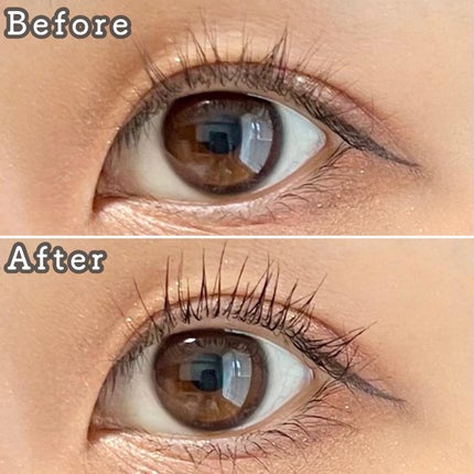 「塗るつけまつげ」自まつげ際立てタイプ/デジャヴュ/マスカラを使ったクチコミ(4枚目)