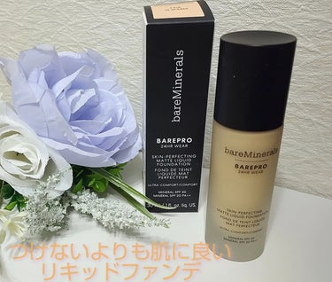 ベアプロ 24HR リキッド ファンデーション/bareMinerals/リキッドファンデーションを使ったクチコミ（1枚目）