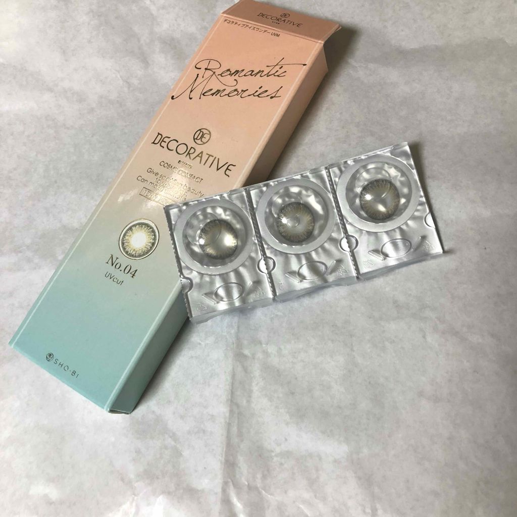 デコラティブアイズ UVモイスト/Decorative Eyes/カラーコンタクトレンズを使ったクチコミ(1枚目)