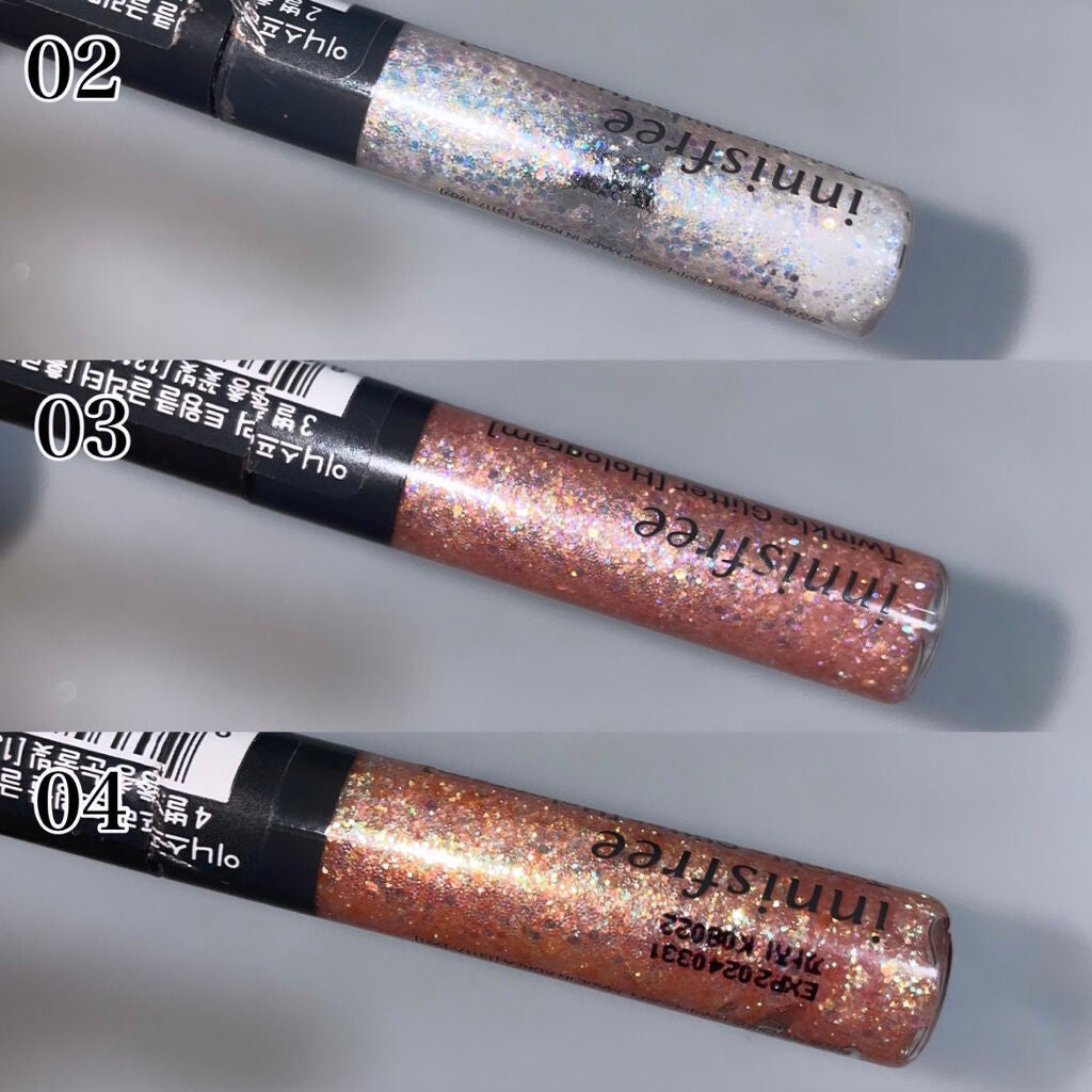 トゥインクル グリッター/innisfree/リキッドアイライナーを使ったクチコミ(3枚目)