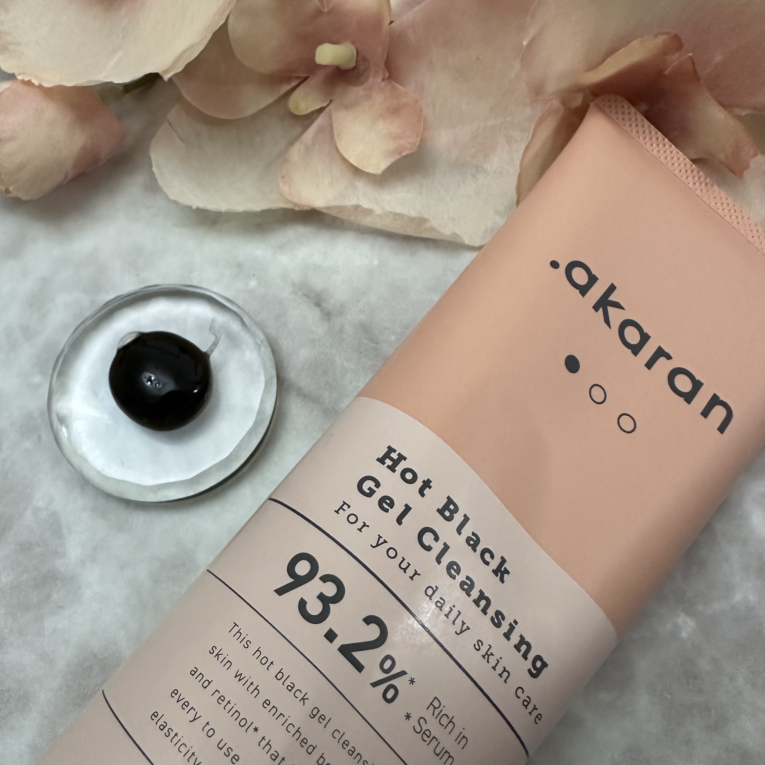 ホットブラックジェルクレンジング/.akaran/クレンジングジェルを使ったクチコミ（2枚目）