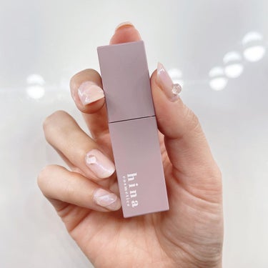 チュルンリップティント/hina cosmetics/リップグロスを使ったクチコミ（2枚目）