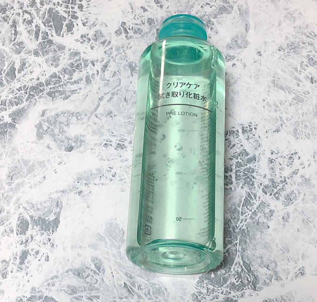 クリアケア拭き取り化粧水/無印良品/拭き取り化粧水を使ったクチコミ（1枚目）