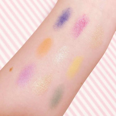 UR GLAM　BLOOMING EYE COLOR PALETTE/U R GLAM/パウダーアイシャドウを使ったクチコミ（2枚目）