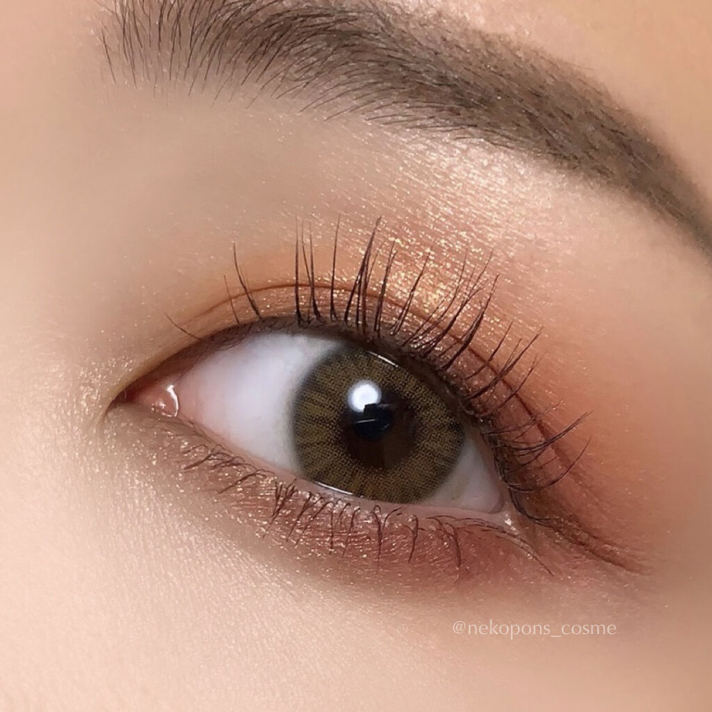 エアリス(Heiress) ブラウン/OLOLA/カラーコンタクトレンズを使ったクチコミ（3枚目）