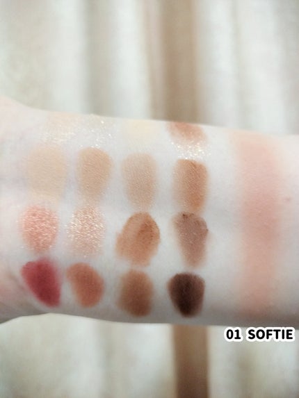 ソフトブラーリングアイパレット/wakemake/アイシャドウパレットを使ったクチコミ(8枚目)