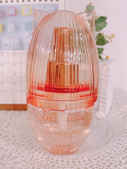 ウルリス ピンクネコ ウォーターコンク スリーク ヘアオイル/ululis/ヘアオイルを使ったクチコミ(4枚目)