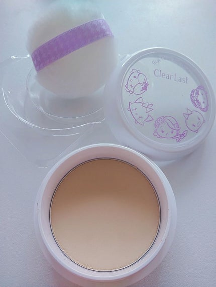 フェイスパウダー 薬用美白オークル /クリアラスト/プレストパウダーを使ったクチコミ(2枚目)