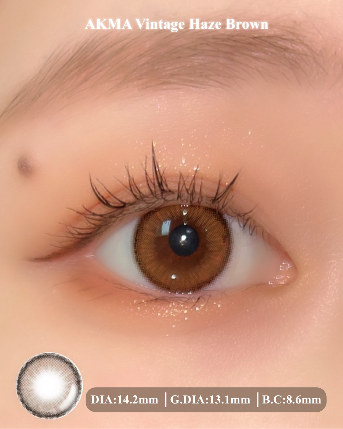 LENSME AKMAシリーズ ワンデー/LENSME/ワンデー（１DAY）カラコンを使ったクチコミ（3枚目）