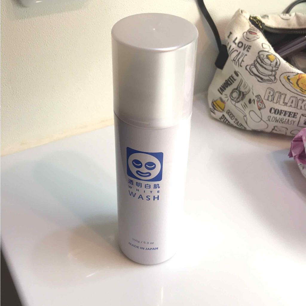 ホワイトウォッシュN/透明白肌/泡洗顔を使ったクチコミ(1枚目)