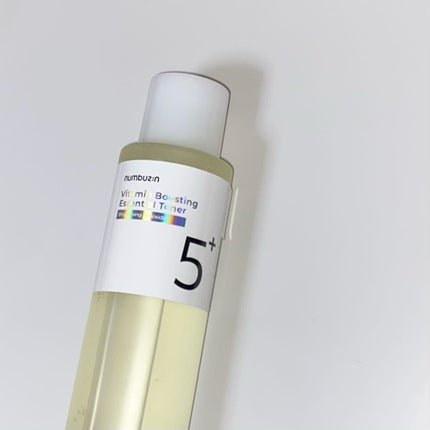 5番 白玉グルタチオンCエッセンシャルトナー/numbuzin/化粧水を使ったクチコミ(1枚目)