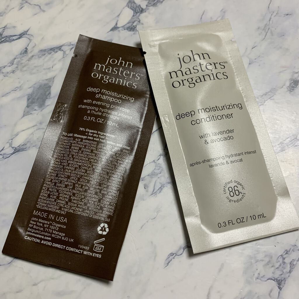 L&Aコンディショナー N/john masters organics/コンディショナー単品を使ったクチコミ（1枚目）