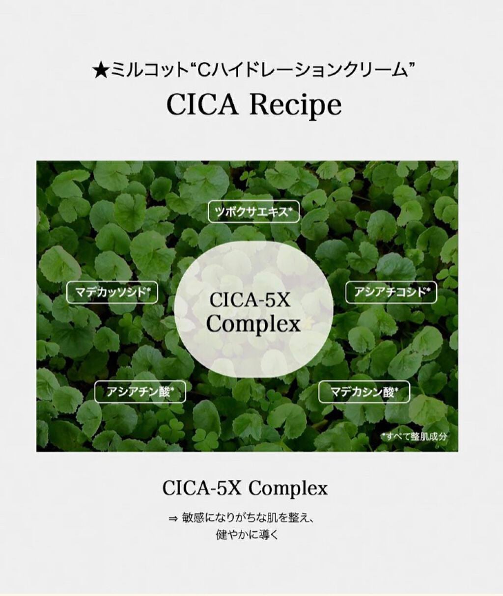 Cハイドレーションクリーム/MILCOTT/フェイスクリームを使ったクチコミ(4枚目)