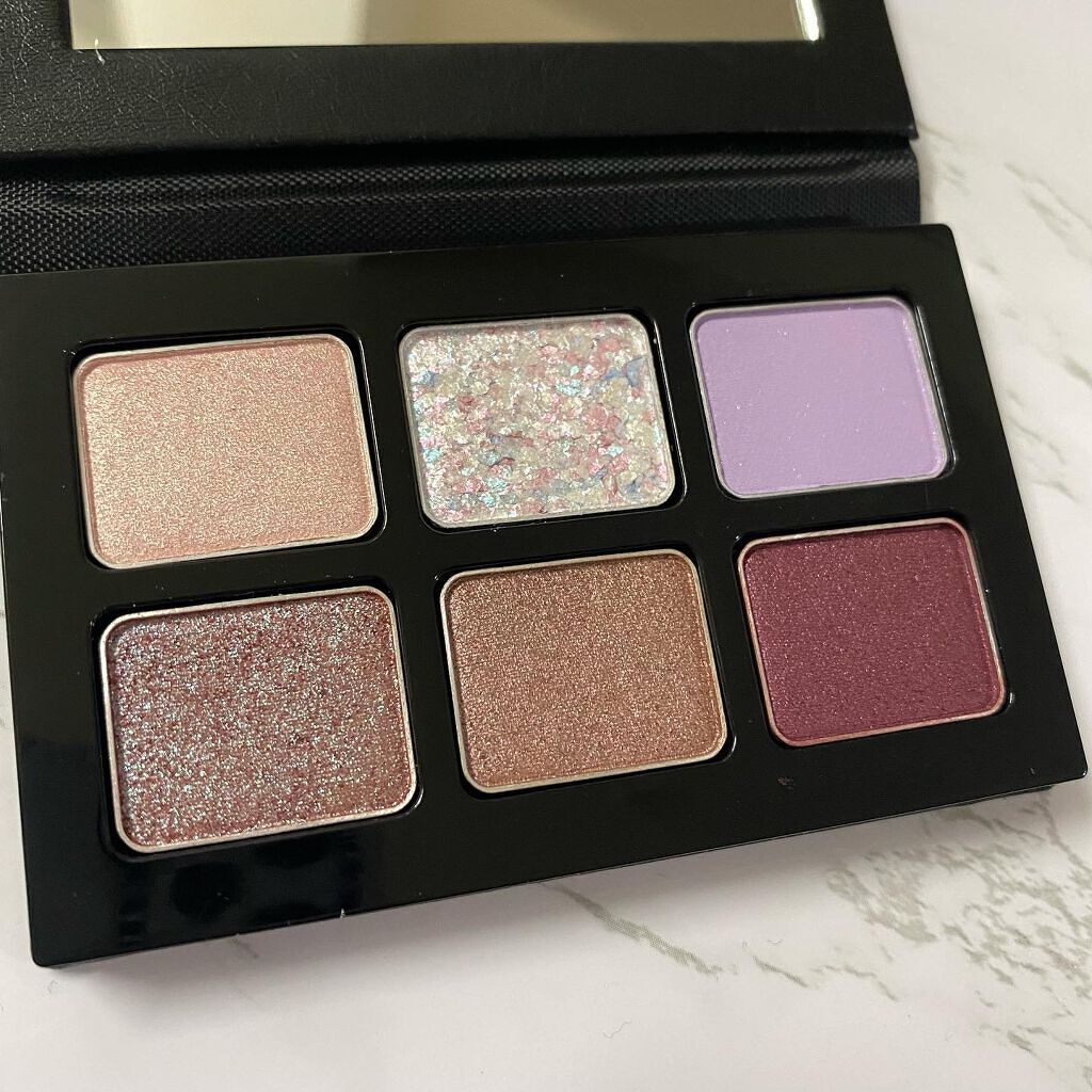スプリング/サマー コレクション 限定アイパレット2種 ライラックレブル アイパレット/shu uemura/アイシャドウパレットを使ったクチコミ（3枚目）